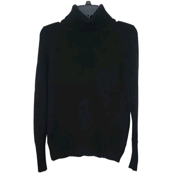 J. Crew Women's 100% Italian Yarn Cashmere Turtleneck Ribbed Sweater Size XS - Picture 1 of 4